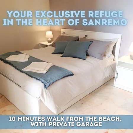 700 M From The Sea With Private Garage Apartment *